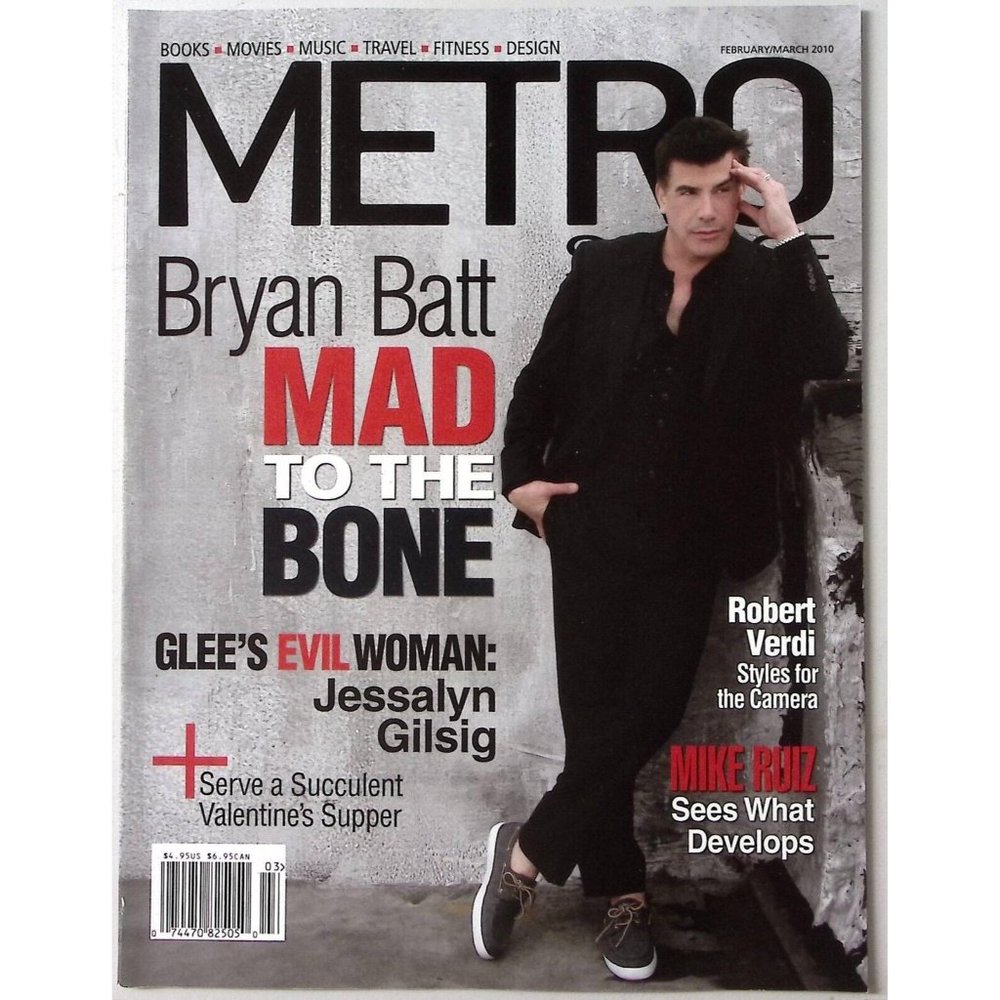 METRO MAGAZINE MAR 2010 BRYAN BATT JESSALYN GILSIG MIKE RUIZ ROBERT VERDI Z2416